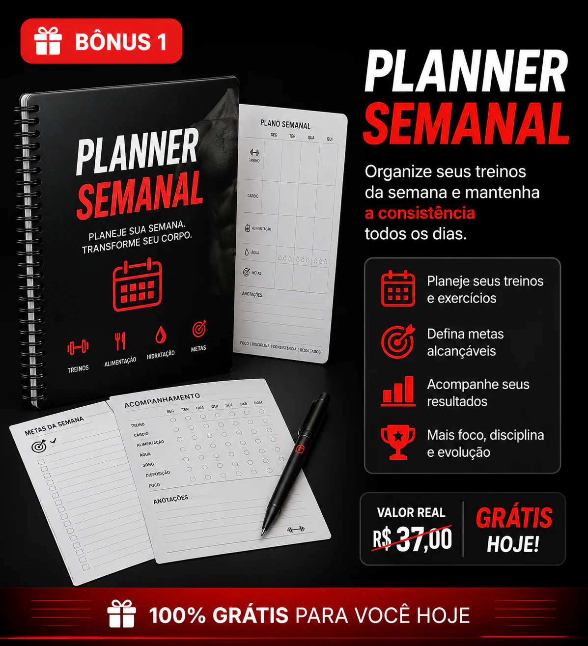 Bônus 1 — Planner Semanal